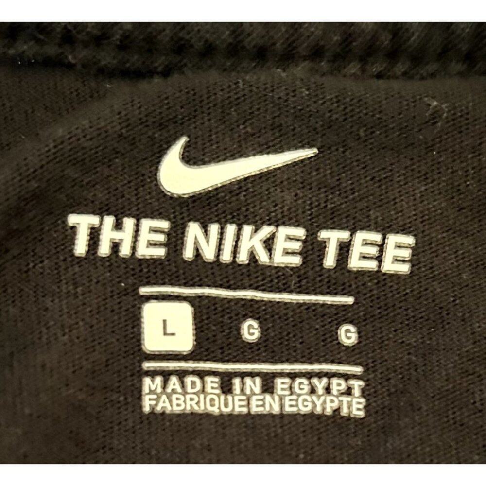 THE NIKE TEE Black Youth Short Sleeve Crew Neck Tee Size Large - Picture 4 of 5